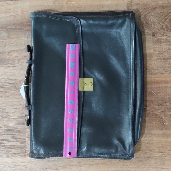 💼 Split Cowhide briefcase/bag with key - Picture 13 of 13